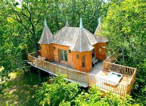 The whimsical lodgings at magic tree